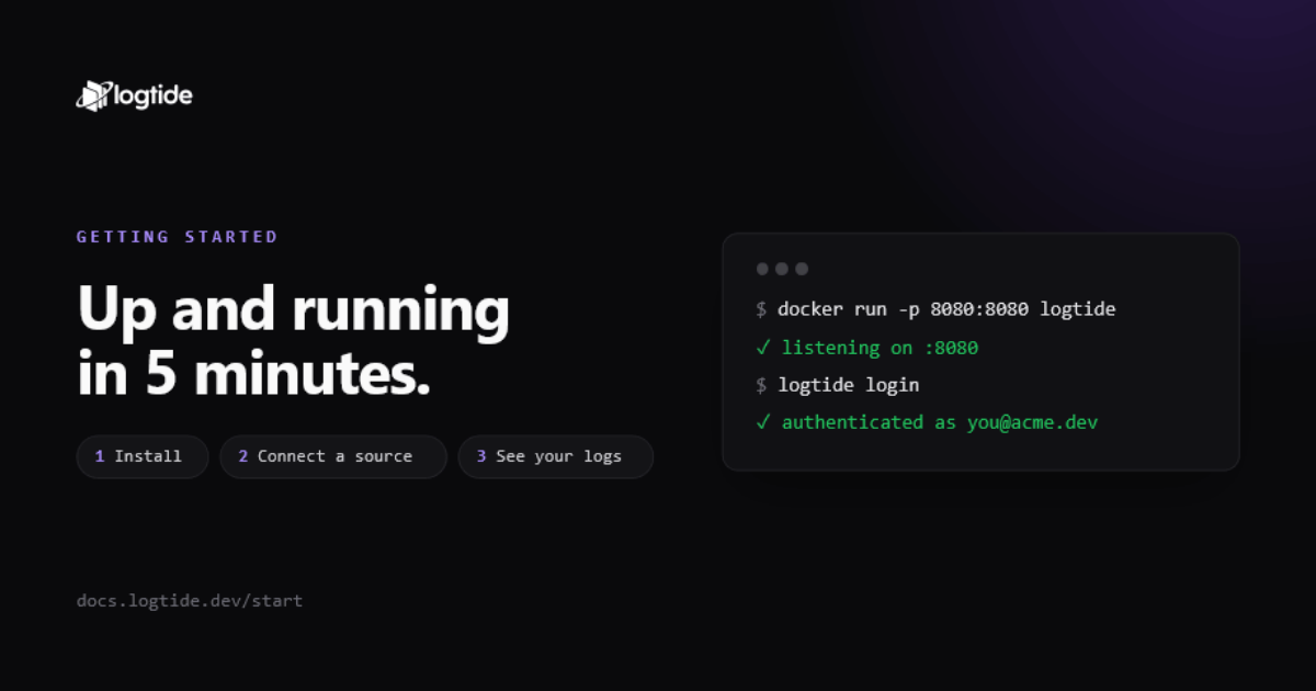 LogTide Documentation | LogTide Docs